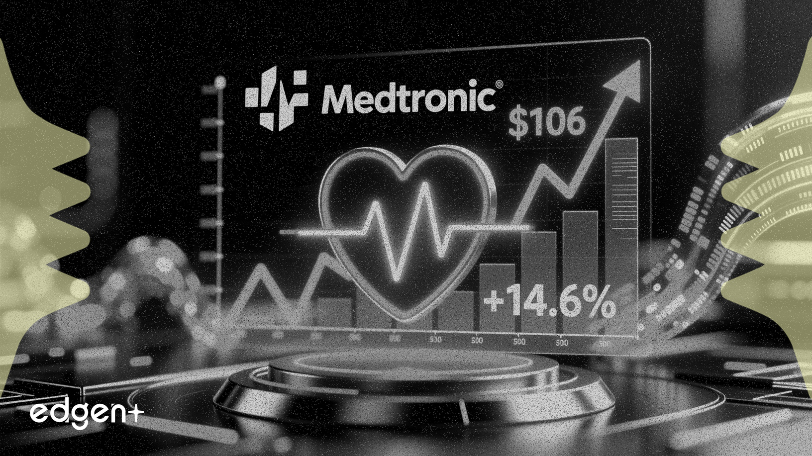 Valor Razonable de Medtronic Cifrado Cerca de $106 Tras Ganancia Anual del 14.6%