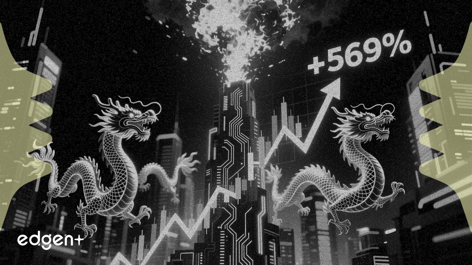 Las "Cuatro Dragones" de GPU de China persiguen OPI, las acciones de Metax explotan un 569%