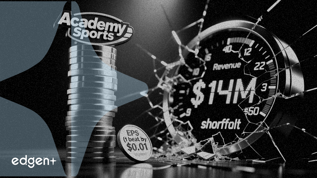 Academy Sports 第一季每股盈餘超預期 0.01 美元，營收短少 1400 萬美元