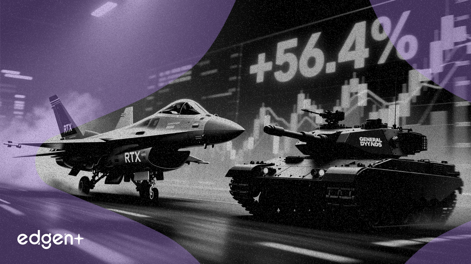 RTX株が56.4%上昇し、ゼネラル・ダイナミクスを上回る