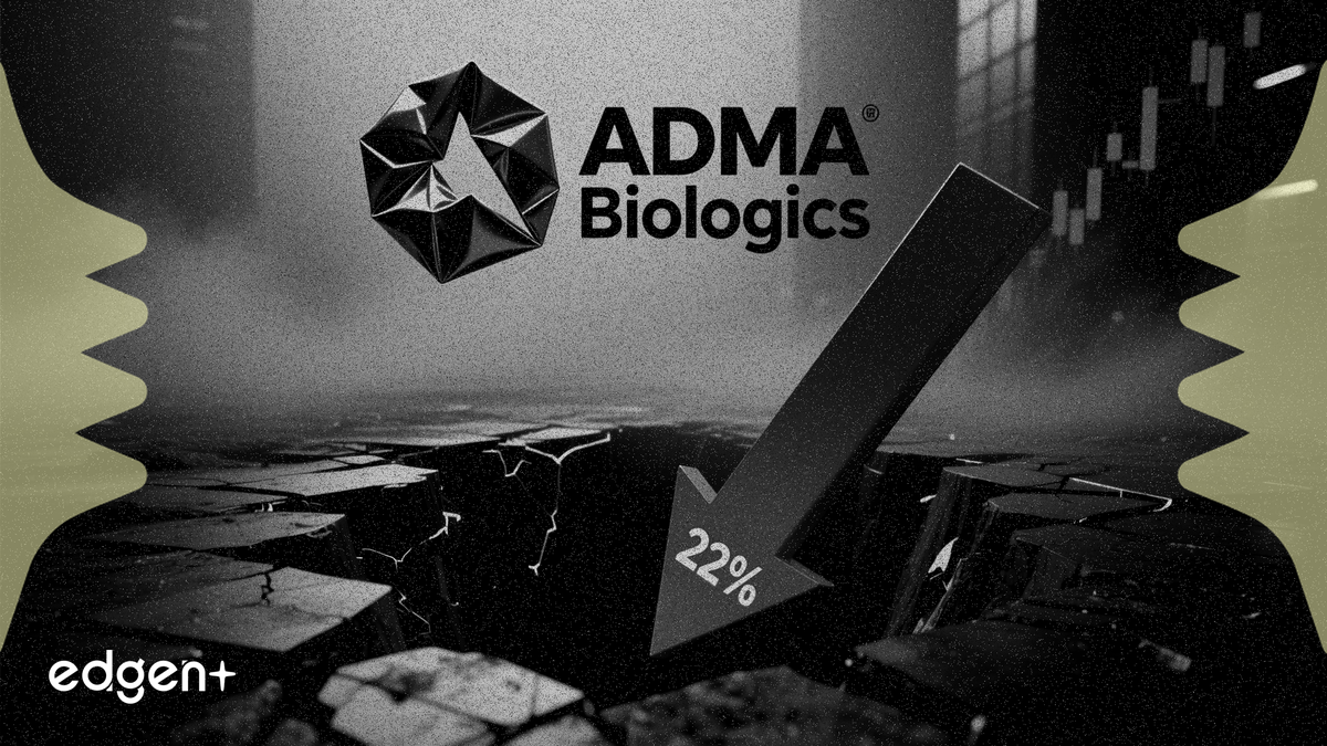 ADMA 바이오로직스, 2026년 매출 가이던스 하향 조정으로 22% 급락
