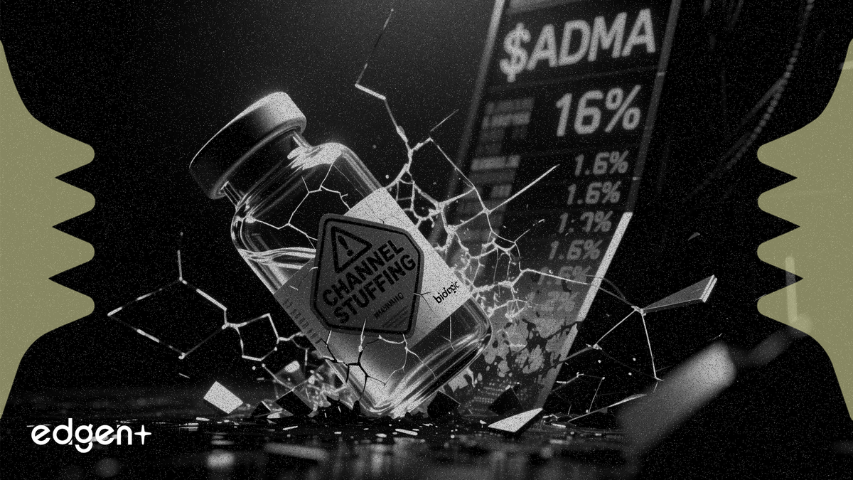 ADMA Biologics、チャネル詰め込み疑惑で16%下落後に証券詐欺訴訟