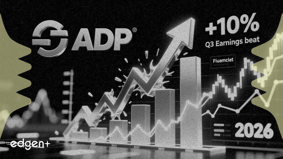 ADP 在第三季度利润超预期 10% 后上调 2026 财年指引