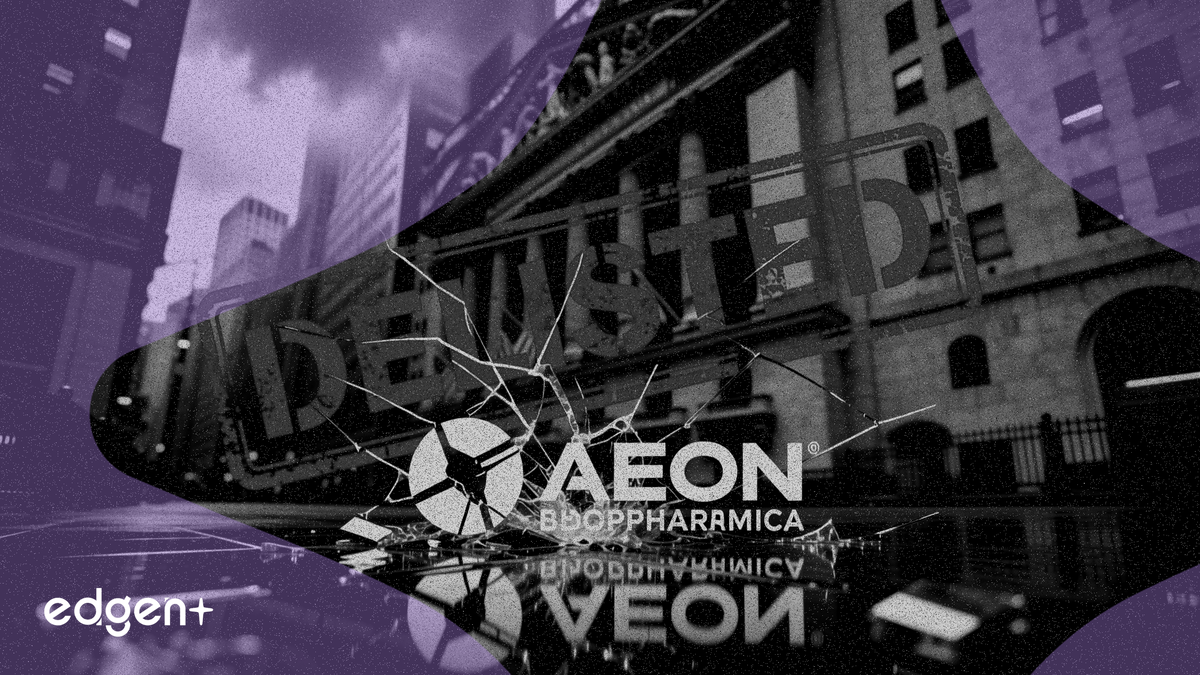 AEON Biopharma、NYSEよりさらなる上場廃止勧告通知を受領