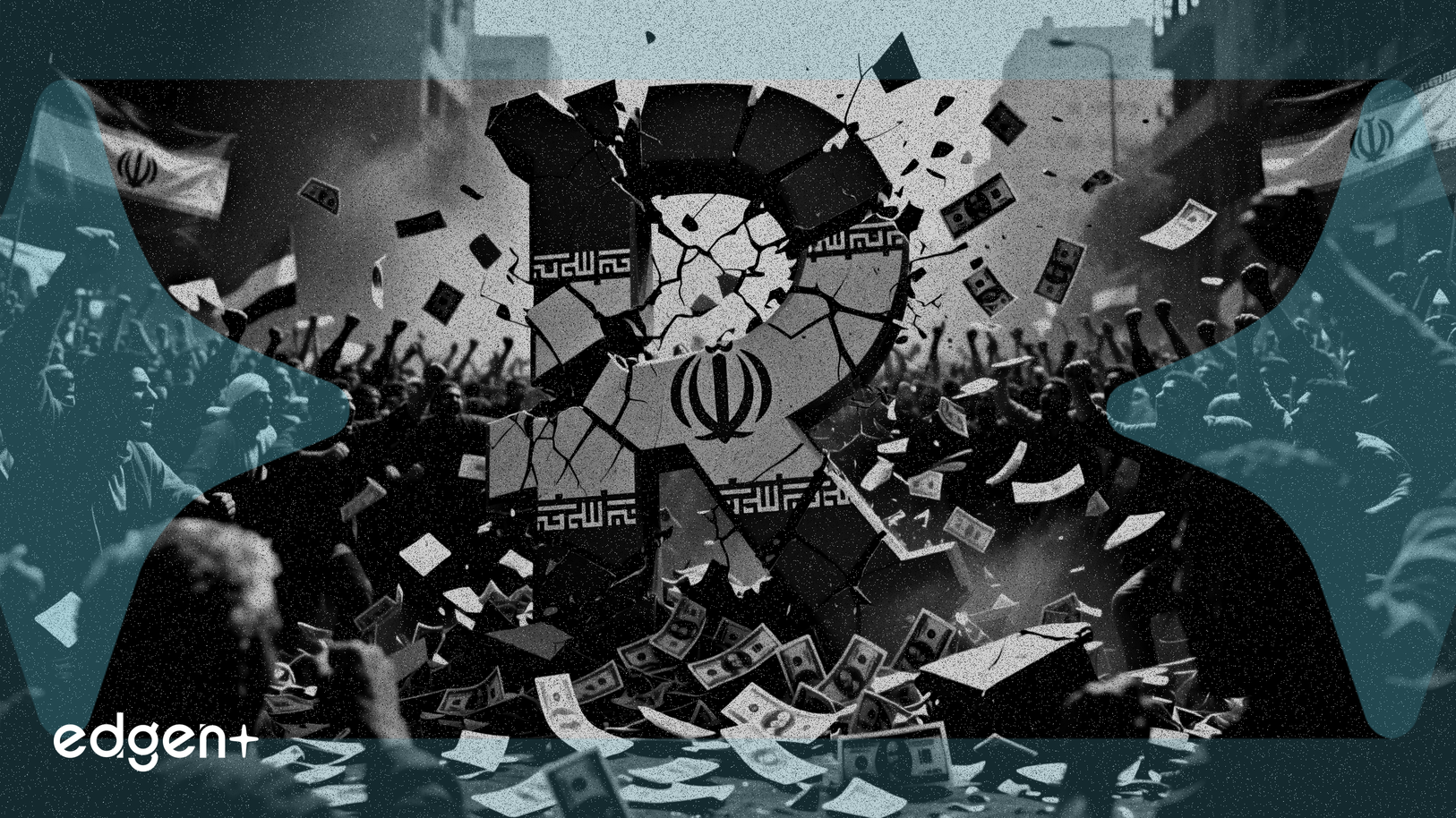 El debilitado régimen de Irán se enfrenta a protestas mortales por el colapso del rial