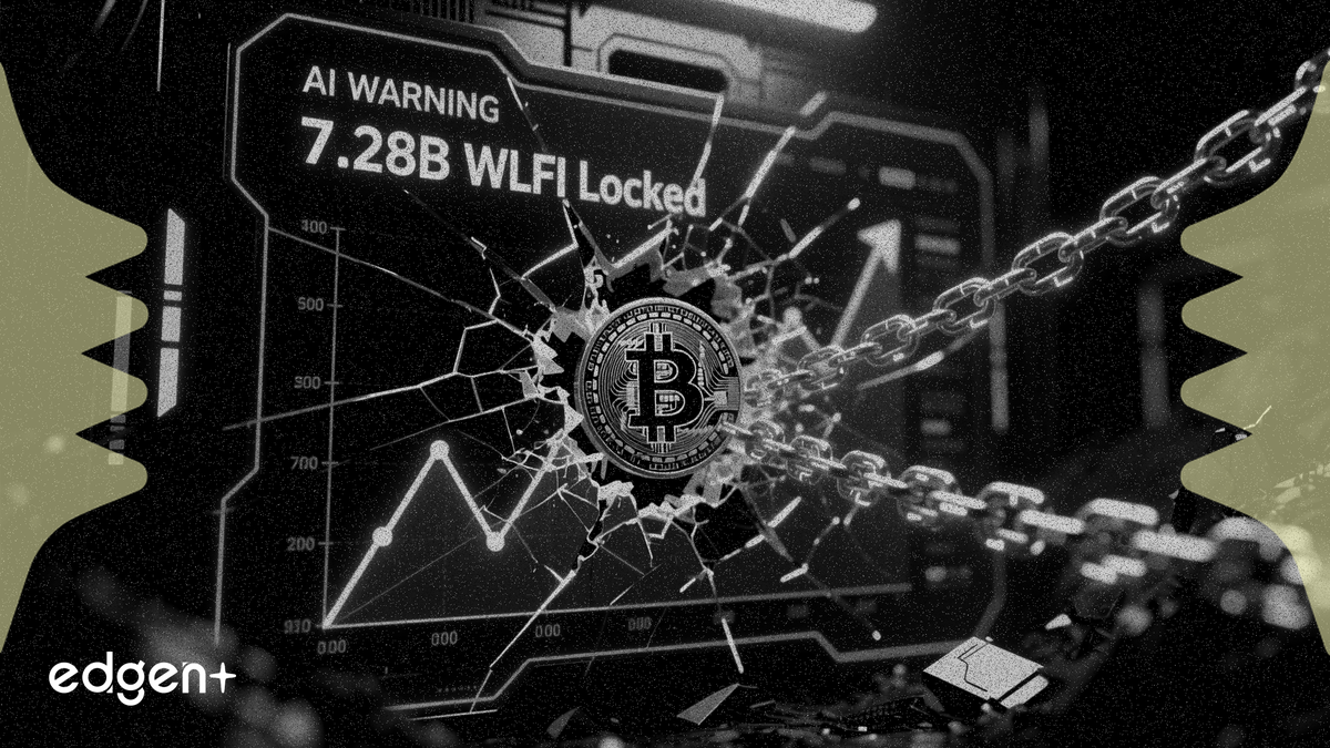 AI Financial prévient d'un risque d'effondrement avec 7,28 milliards de jetons WLFI bloqués