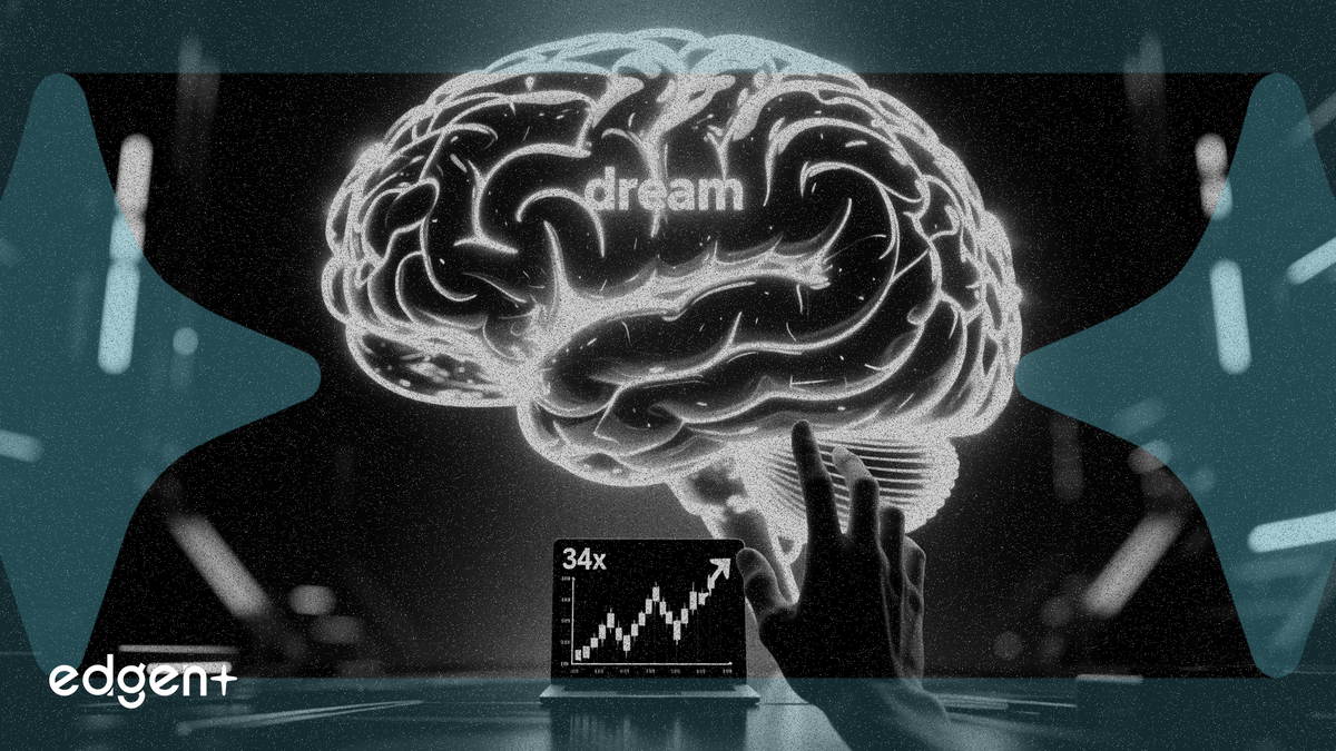 AI 估值達營收 34 倍，投資者信奉「市夢率」