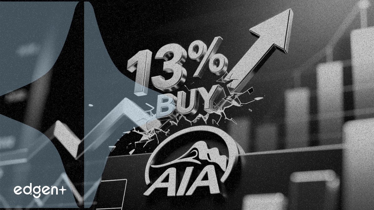 AIA, 1분기 13% 성장 후 제프리스 '매수' 등급 획득