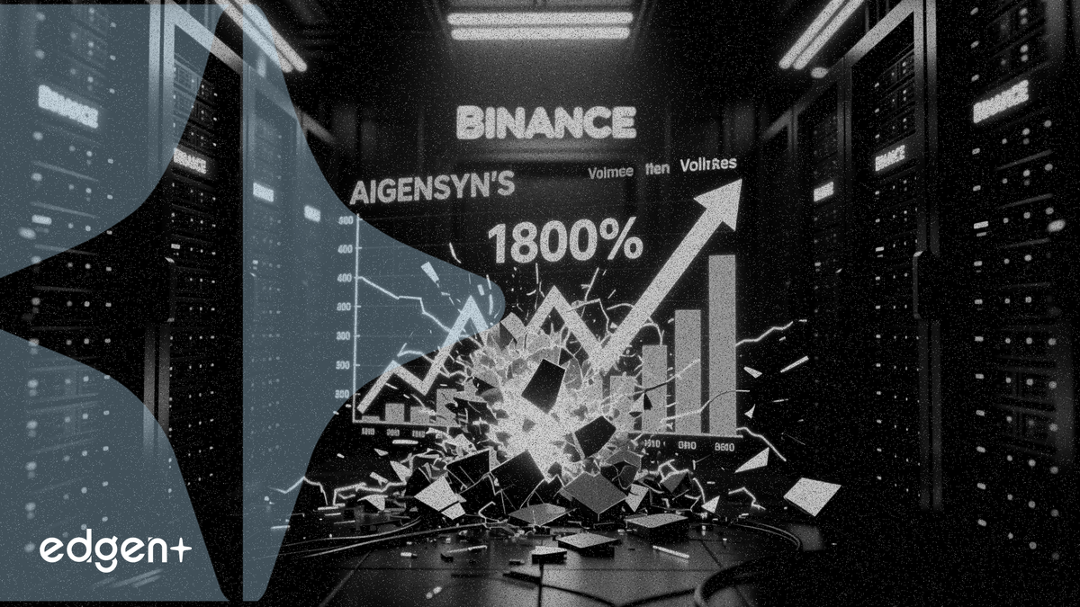 币安上线 20 倍杠杆合约后 AIGENSYN 价格波动达 1800%
