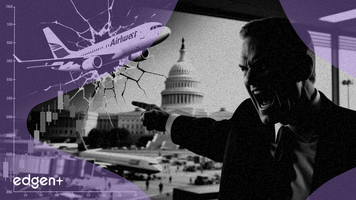 デルタ航空CEOが旅行の混乱を巡り米議会を非難、航空株が下落