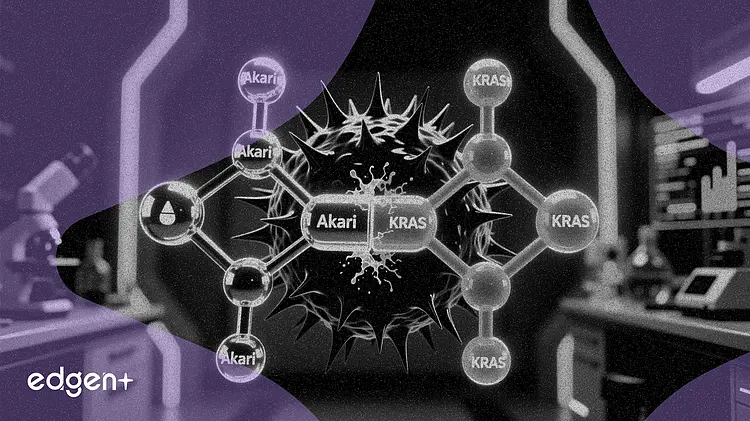Akari 癌症药物与 KRAS 抑制剂显示高度协同作用