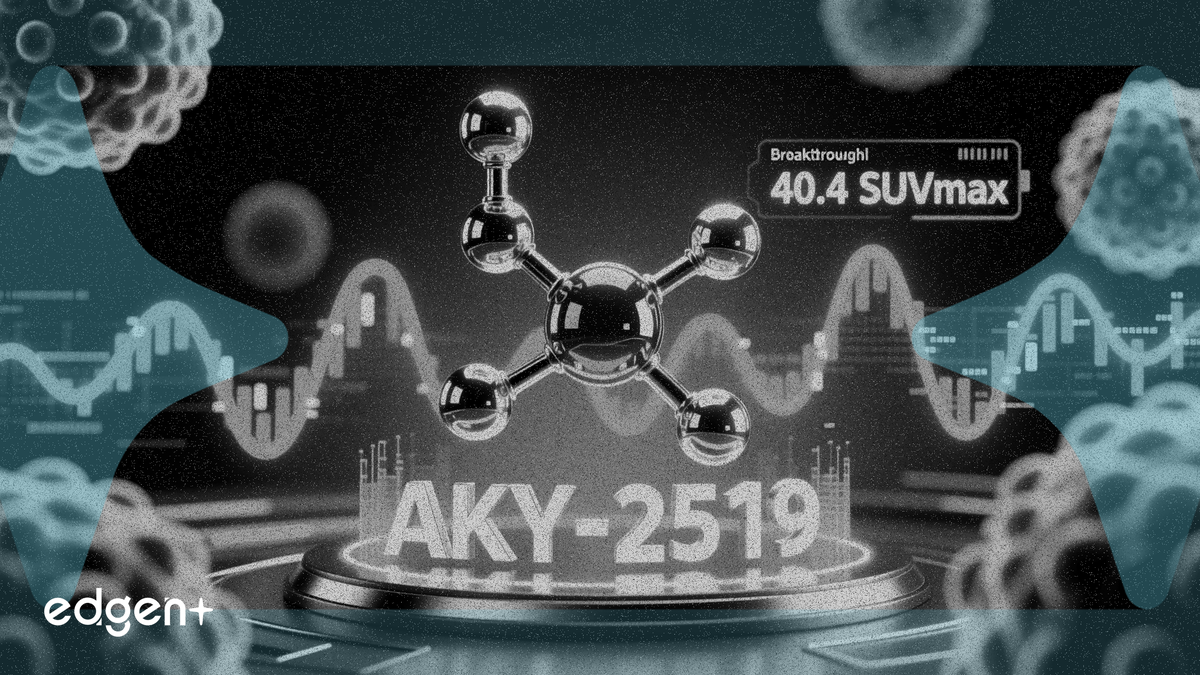 Aktis'in AKY-2519'u İlk İnsan Kanseri Denemesinde 40,4 SUVmax Tutulumu Gösteriyor