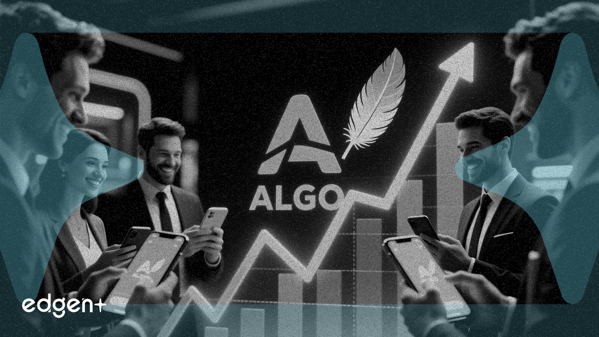 アルゴランド（ALGO）、米ロビンフッド上場で個人投資家のアクセス拡大を受け5％急騰