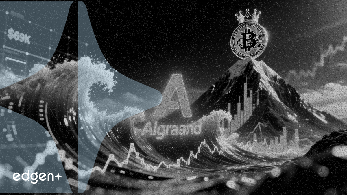 比特幣重回 6.9 萬美元上方，Algorand 領漲山寨幣市場