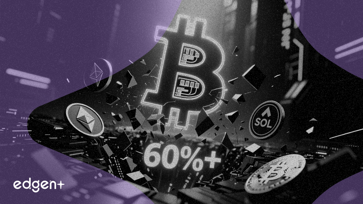 Le signal de volume des altcoins s'active alors que la dominance du Bitcoin dépasse 60 %