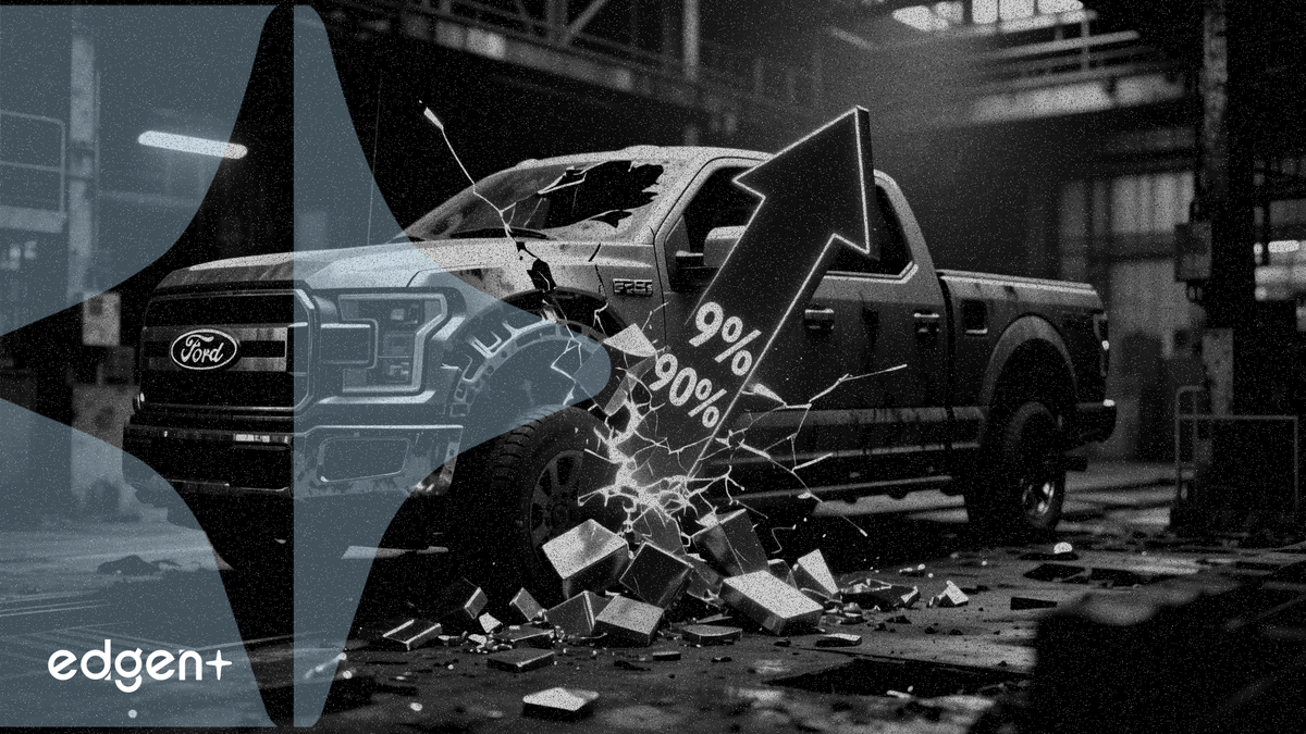 Aluminum prices surge 90% hitting Ford F-150 production