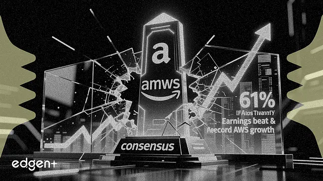 Lợi nhuận Amazon vượt kỳ vọng 61% nhờ tăng trưởng AWS kỷ lục