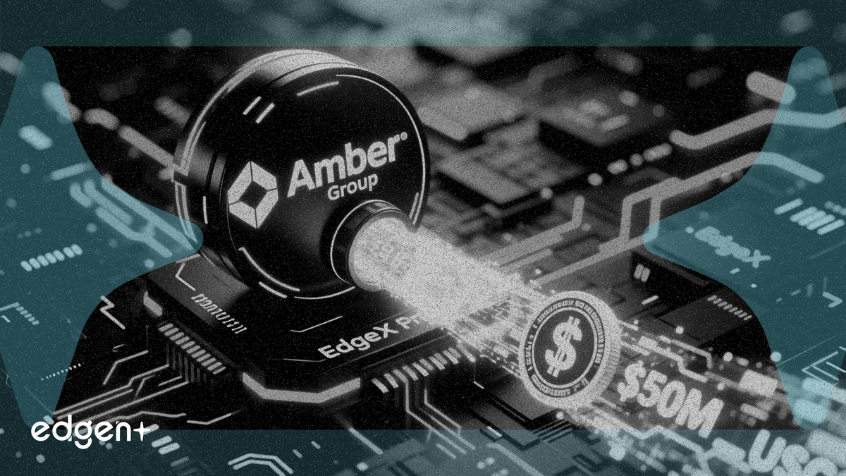Amber Group 向 edgeX 協議轉帳 5000 萬美元 USDC