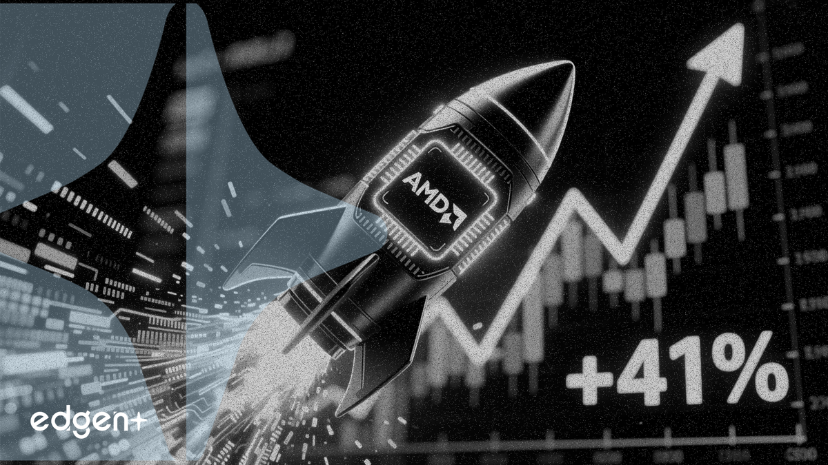 AMD 주가, AI 기반 CPU 수요에 힘입어 12일간 41% 급등