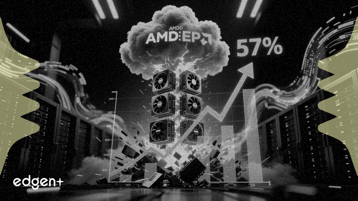 AMD 데이터센터 매출 57% 급증, EPYC와 Instinct의 약진