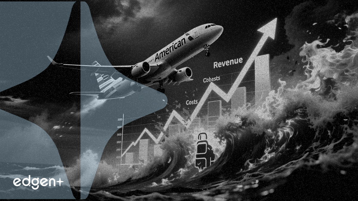 아메리칸 항공, 4억 달러 연료비 타격에도 매출 10.8% 성장