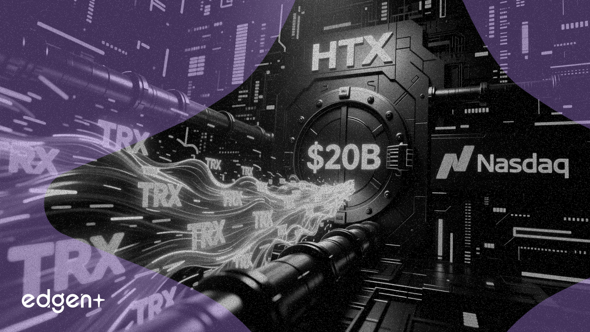 分析师指称孙宇晨利用 HTX 与纳斯达克合并实施 200 亿美元 TRX 变现策略