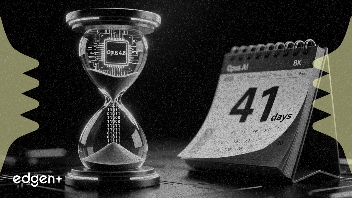 Anthropic launches Opus 4.8 just 41 days after prior model