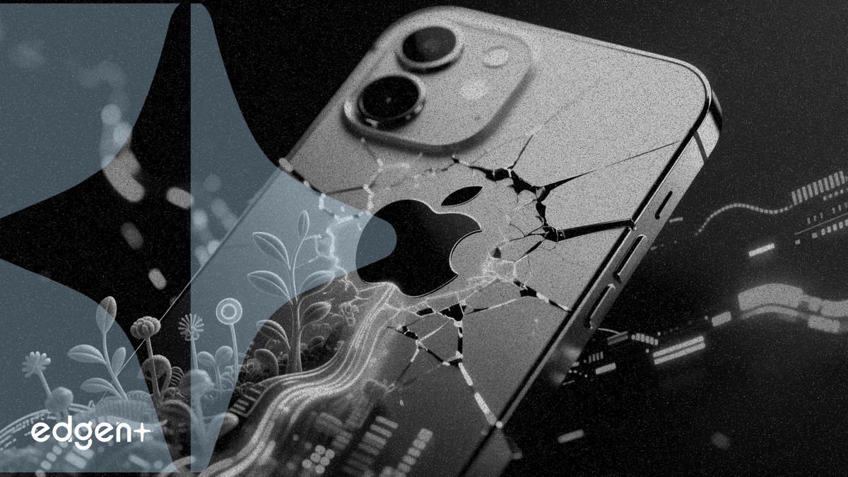 On its 50th anniversary (April 1, 2026), Apple faces investor pressure regarding its AI strategy and future growth, as its stock has dropped 13% from a December 2, 2025 high. The company's revenue in 2025 was $416.2 billion, with the iPhone accounting for $209.6 billion.