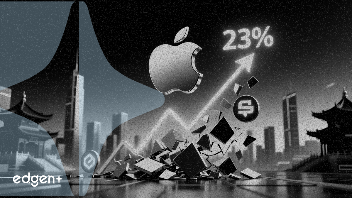 Les ventes d'Apple en Chine grimpent de 23 % alors que les rivaux augmentent leurs prix