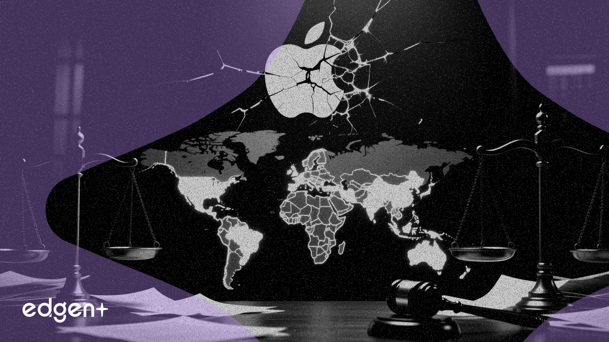 Rave Inc. ha presentado demandas antimonopolio contra Apple en cinco países, lo que se suma a las batallas legales del gigante tecnológico, que incluyen un acuerdo de 250 millones de dólares por Siri y una disputa con Epic Games.