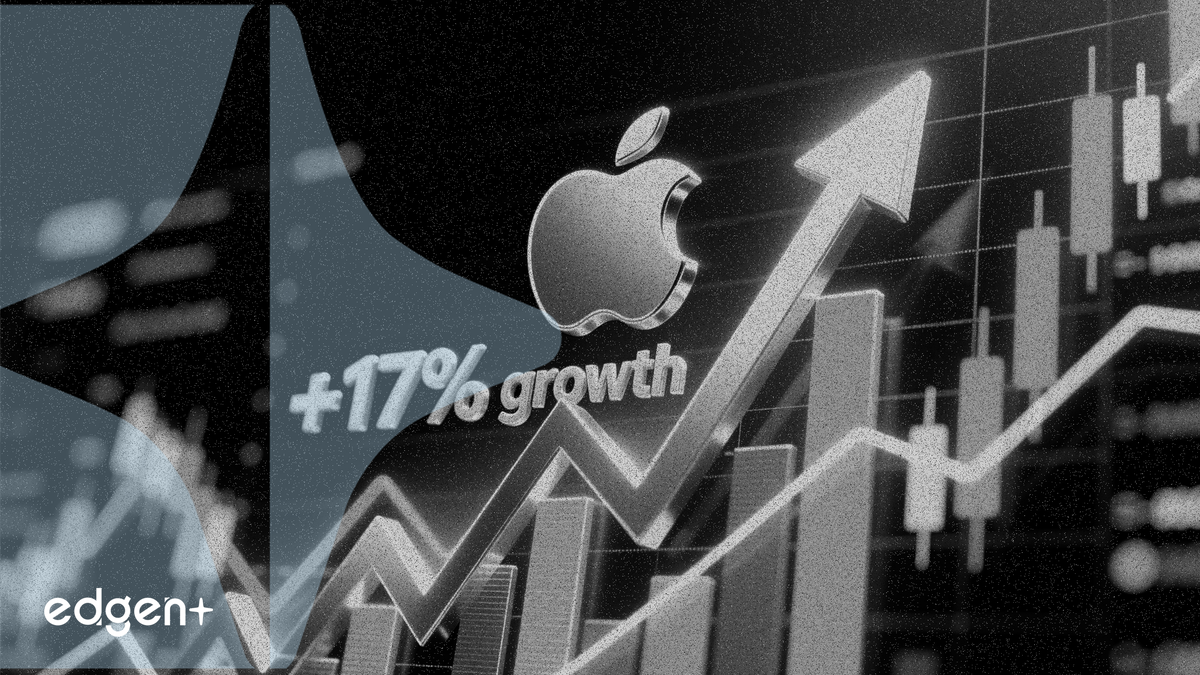 Apple proyecta un sólido crecimiento de ingresos del 14-17% para el trimestre de junio