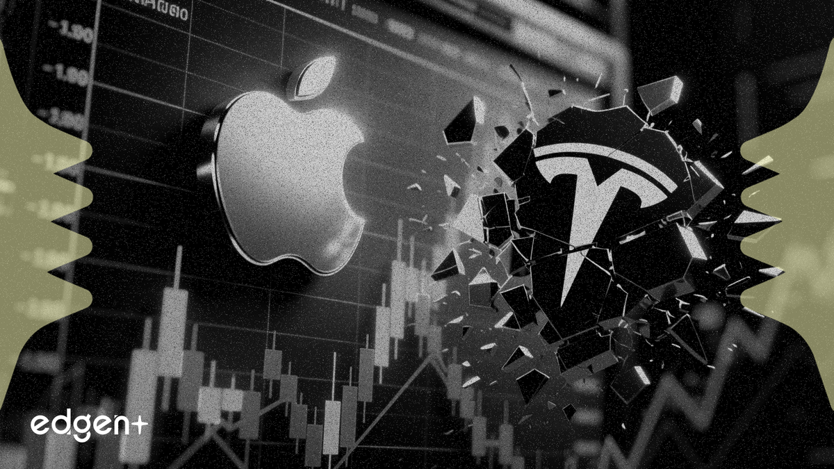 Apple annonce un trimestre record à 143 milliards de dollars alors que Tesla stagne