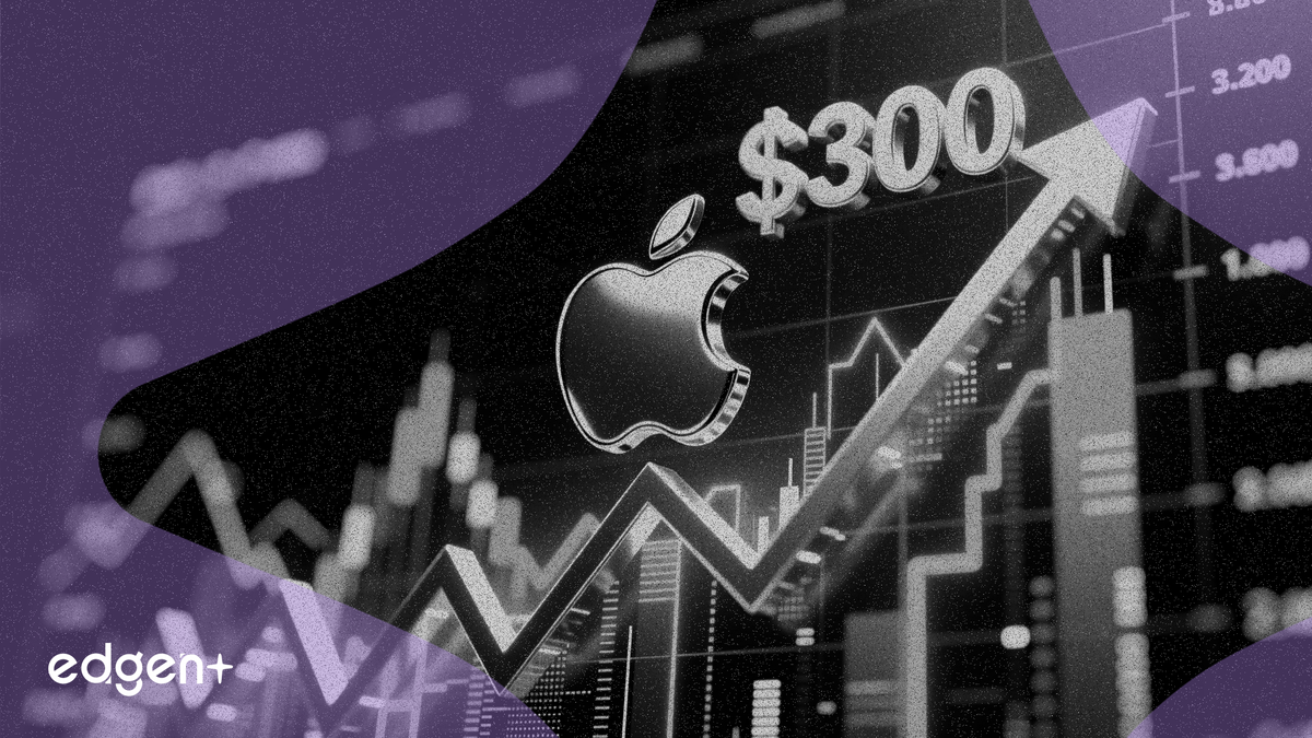 モルガン・スタンレー、アップル株価は9月までに300ドルに達すると予測