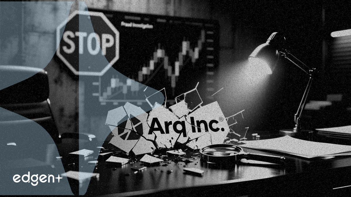 Arq Inc. 생산 중단 후 사기 혐의 조사