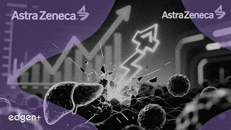 아스트라제네카, 임핀지 임상시험서 간암 치료의 획기적 진전으로 주가 5% 상승