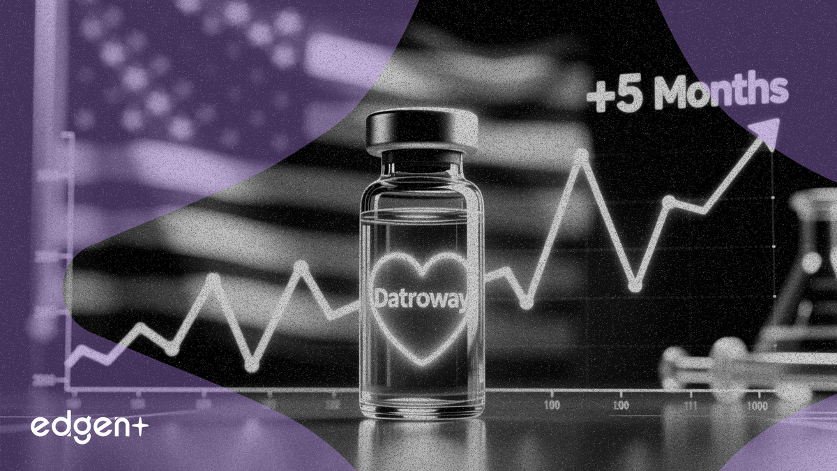 阿斯利康 Datroway 獲美國批准，臨床顯示其可延長生存期 5 個月