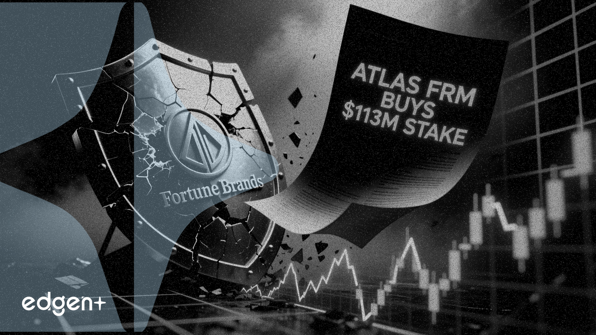 Atlas FRM buys $113M Fortune Brands stake as stock drops 24%