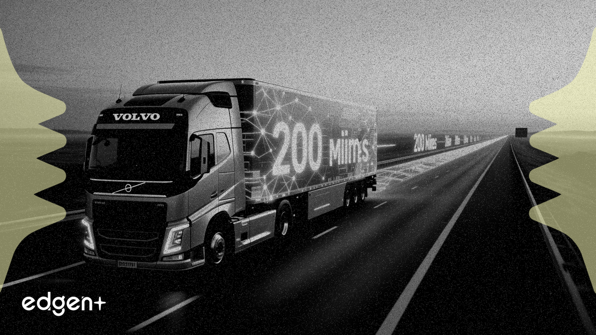 Aurora y Volvo añaden 200 millas a su red de camiones autónomos