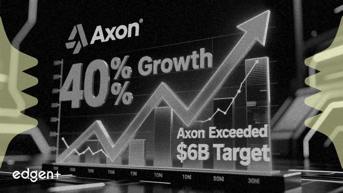 Axon apunta a 6.000 millones de dólares en ingresos mientras el crecimiento del software se acerca al 40%