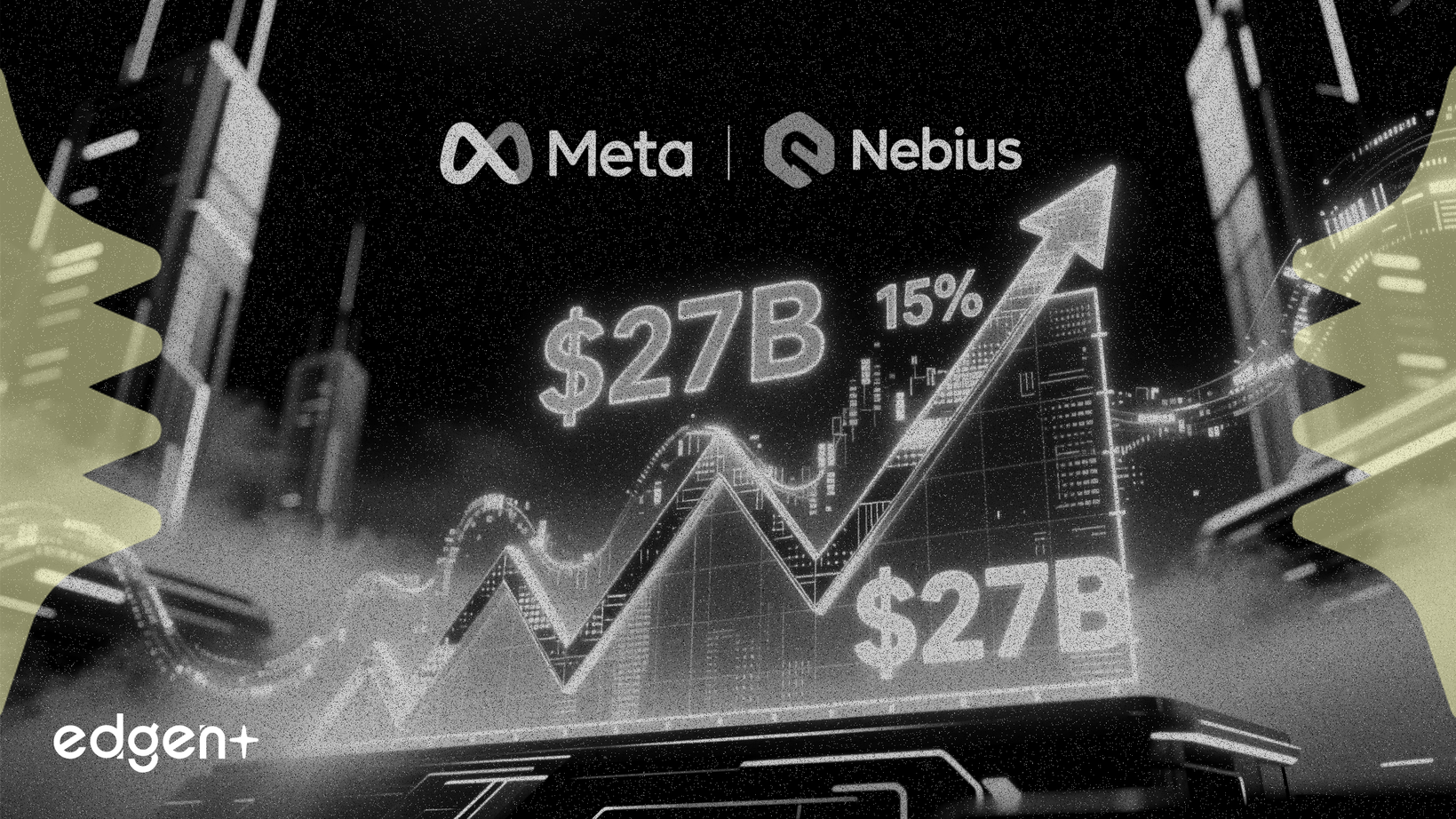 Nebius firma un acuerdo de IA de 27 mil millones de dólares con Meta, sus acciones suben un 15%