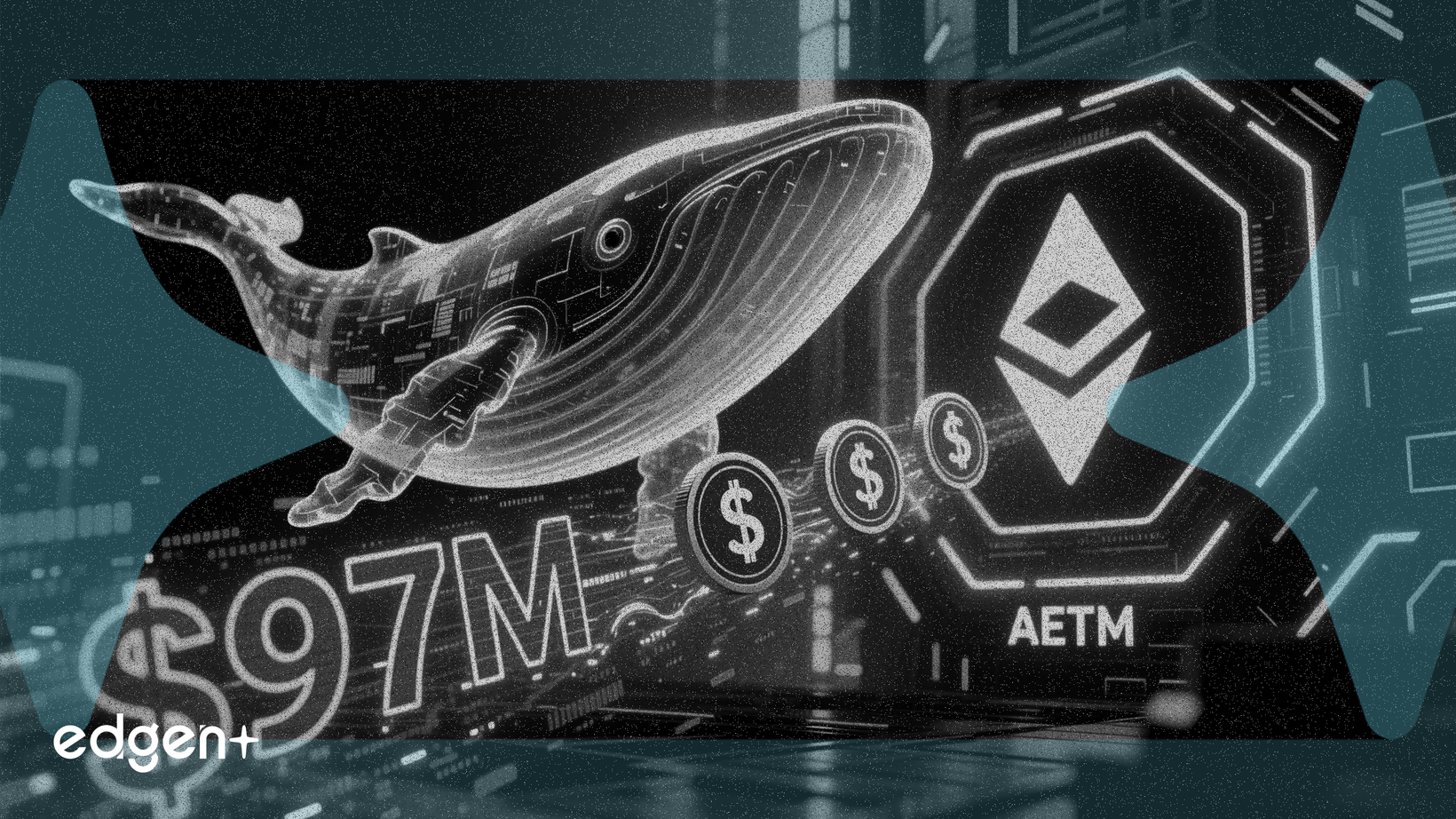 Ballena mueve 47 millones de dólares en ETH para pagar deuda de 97 millones de dólares en Aave