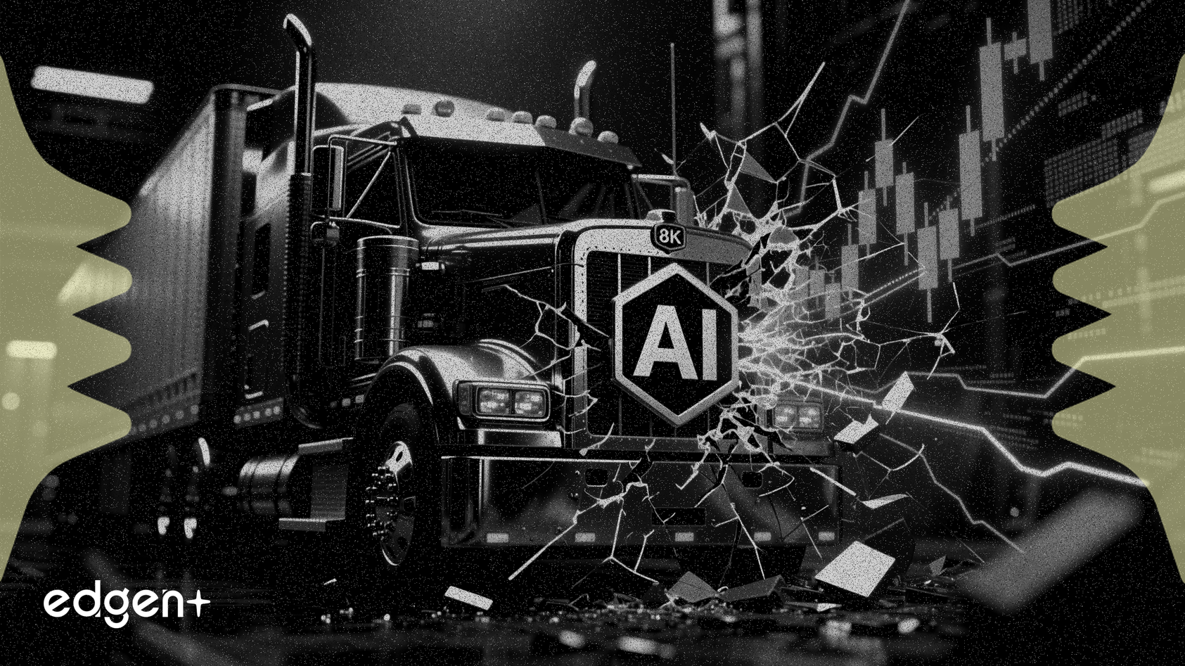 AI 화물 운송 도구, 트럭 운송 부문 매도세 촉발