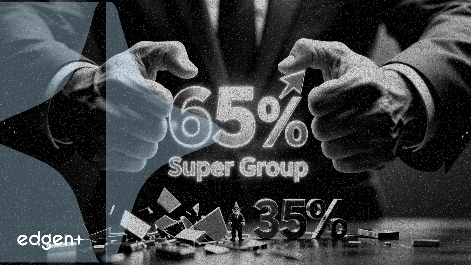 Les deux principaux actionnaires contrôlent 65% du capital de Super Group