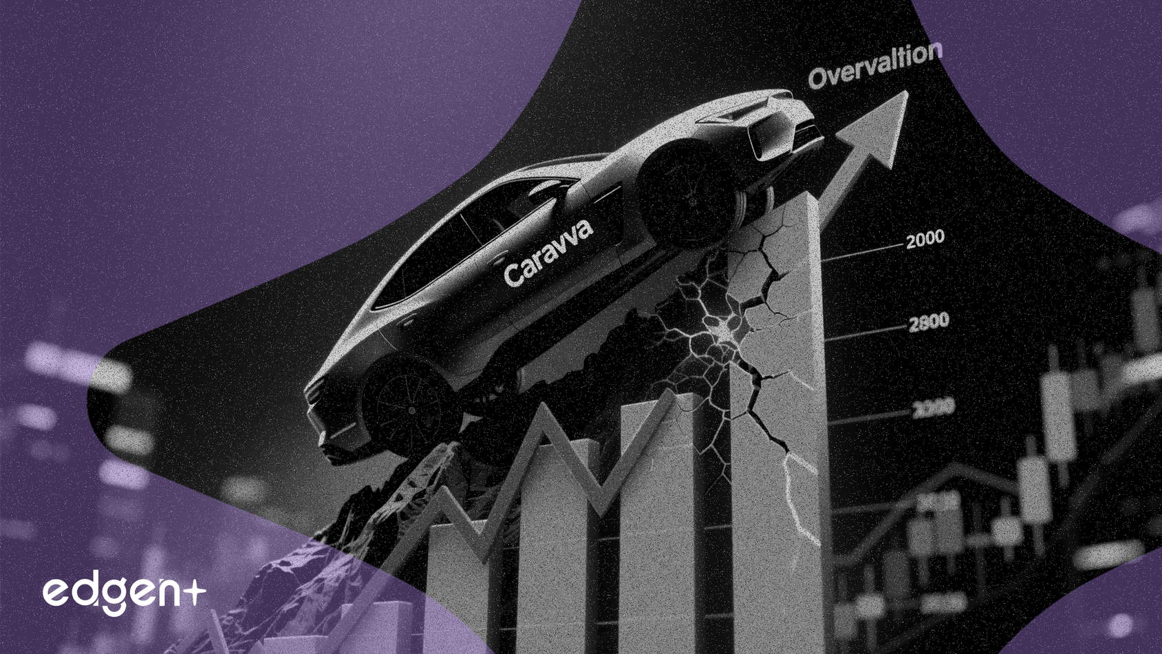 Acciones de Carvana consideradas sobrevaloradas en un 15% tras un aumento anual del 140%