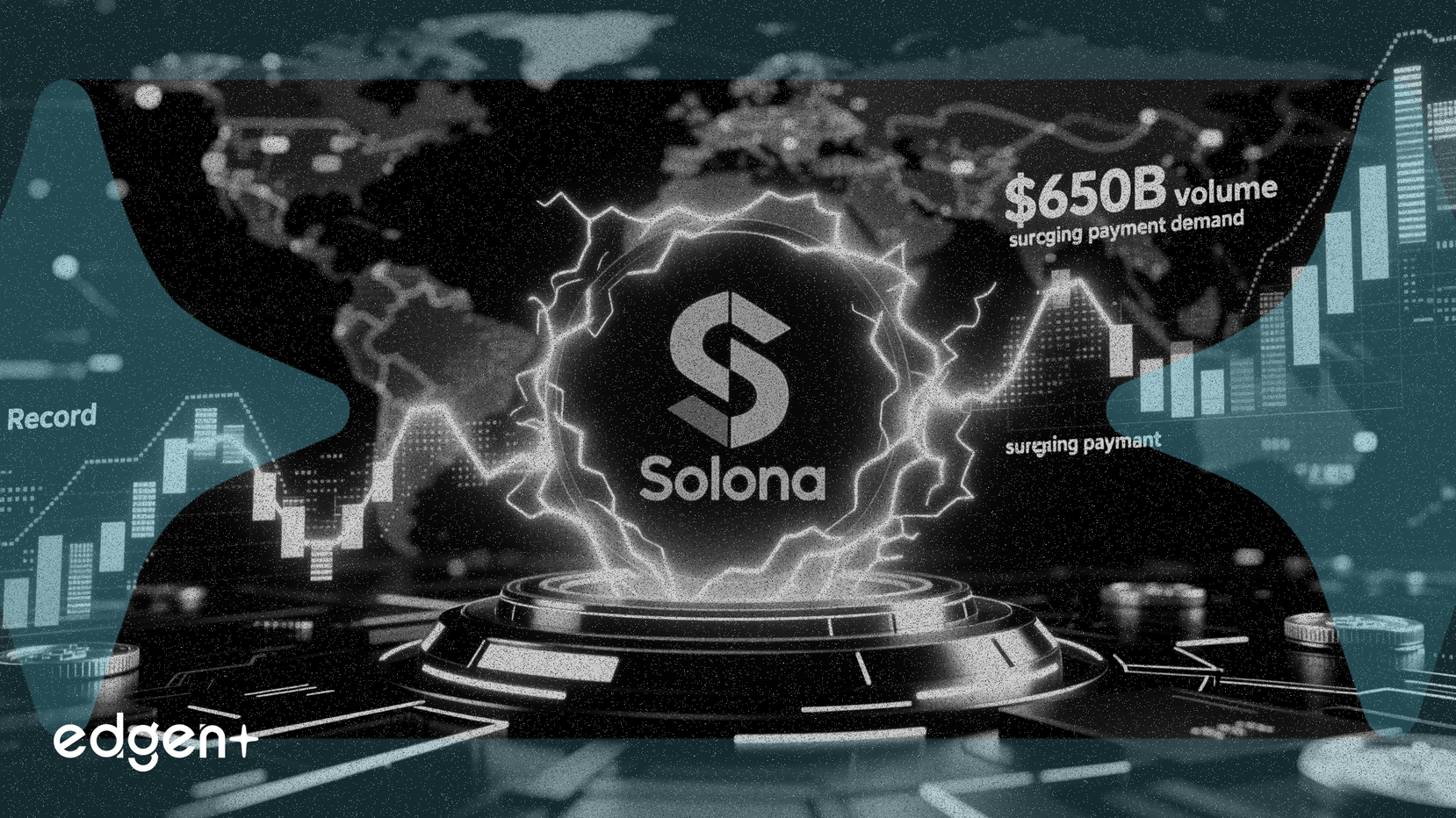 El volumen de stablecoins de Solana alcanza un récord de $650 mil millones impulsado por la demanda de pagos
