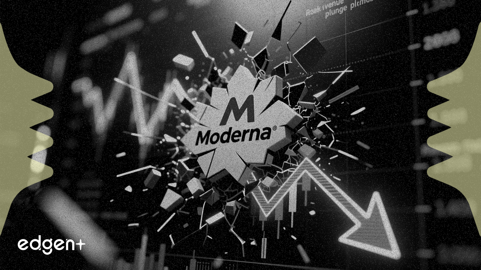 Moderna股價因營收預測慘淡暴跌7.5%