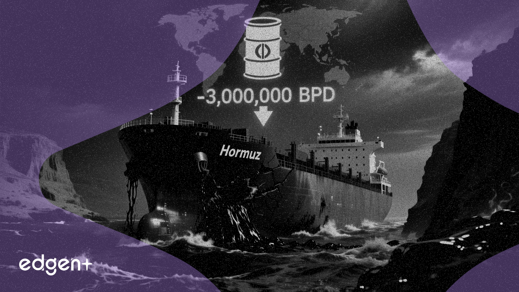 Bloqueo de Ormuz Detiene Flujo de Petróleo, Amenaza con Recorte de 3 Millones de Barriles Diarios