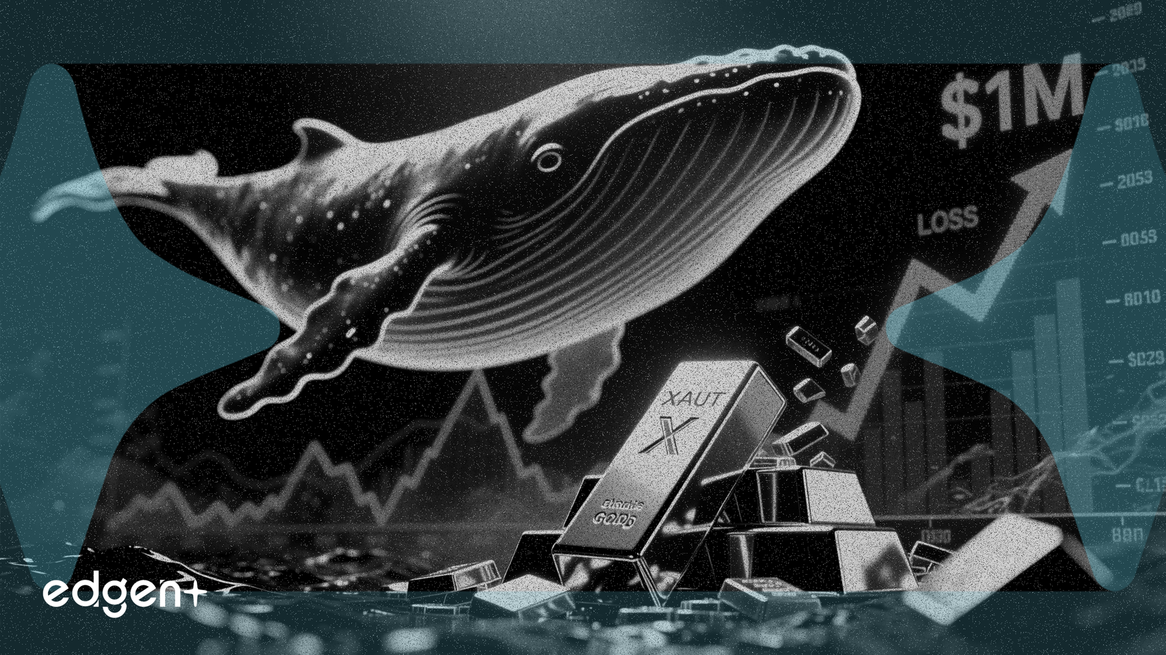 巨額の含み損100万ドルにもかかわらず、クジラがXAUTを400万ドル追加購入