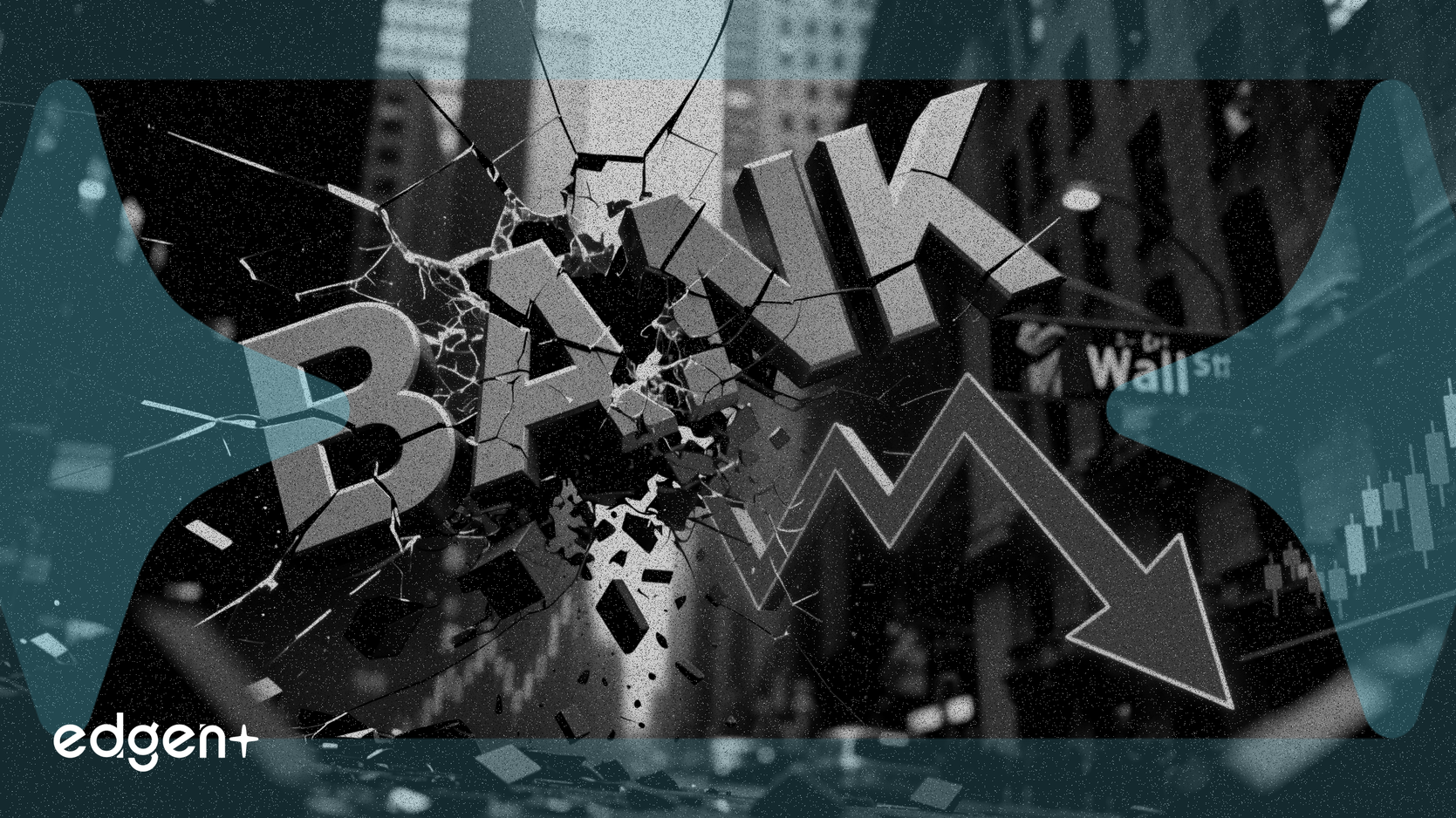 은행 부문 4.3% 폭락, 미국 증시 하락 견인