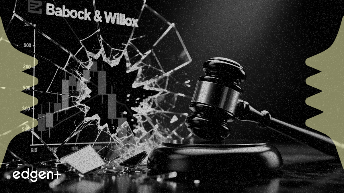 Babcock & Wilcox, 4 Aylık Hisse Senedi Dönemi Nedeniyle Toplu Dava ile Karşı Karşıya